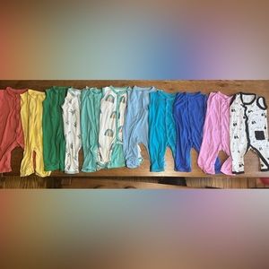 11 size 3-6 month Kyte baby sleeveless rompers